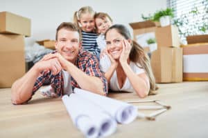 Bei der Hausplanung sollte auch schon zukünftiger Familienzuwachs berücksichtigt werden