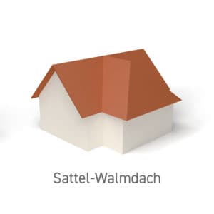 Sattel-Walmdach